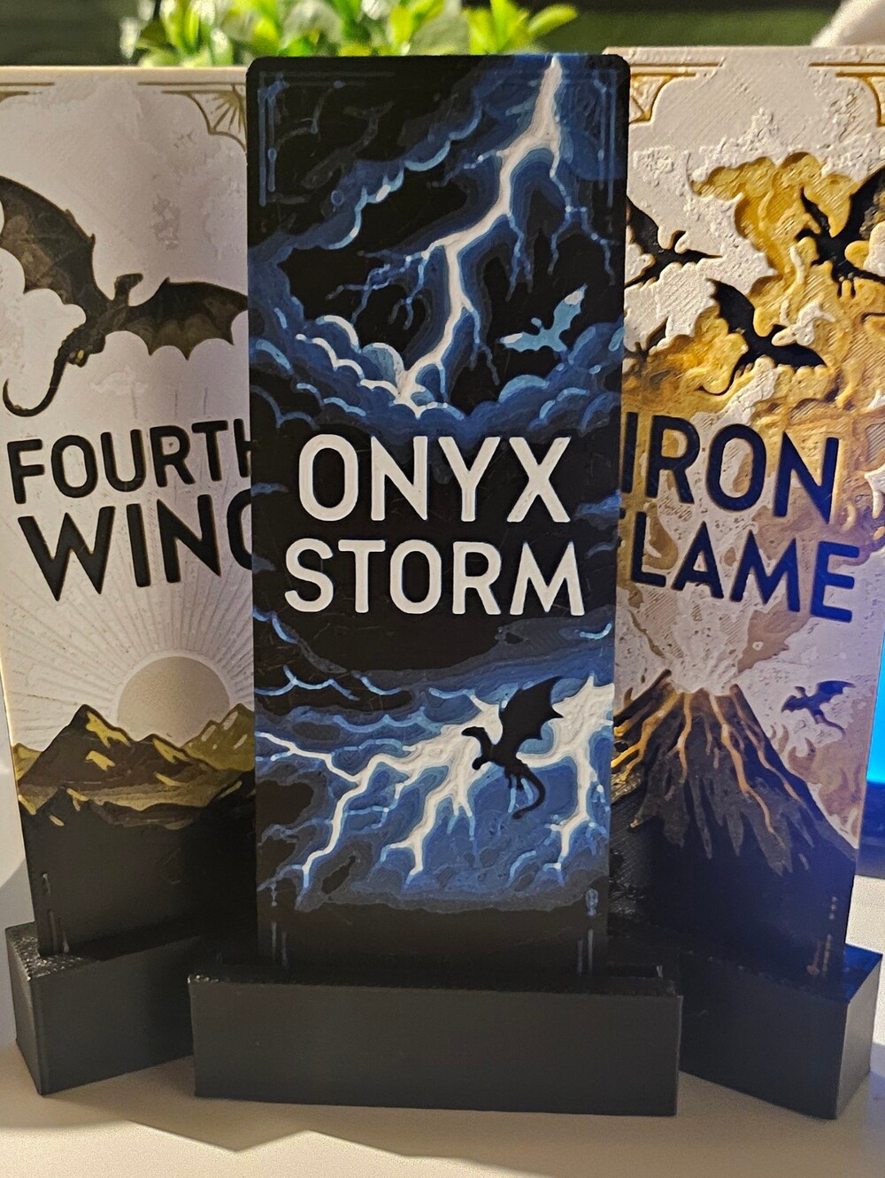 The Empyrean Series Bookmarks W/ Stand (3d Printed)